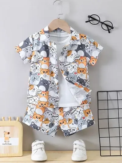 Baby Boy shirt and short clothing set