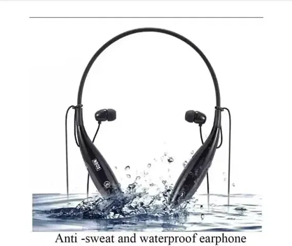 Wireless Neckband Bluetooth In the Ear Stereo Headset with Inbuilt Mic