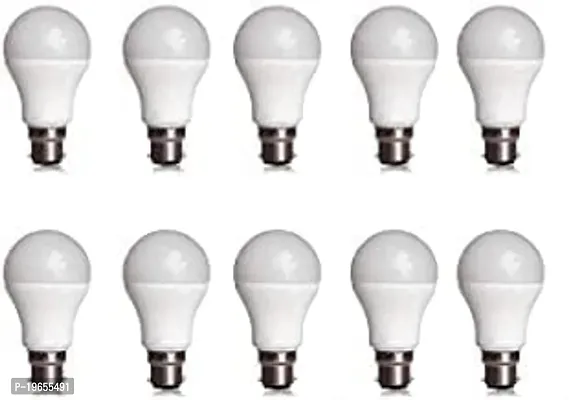 9-Watt LED Bulb (Pack Of 10, Cool White)-thumb0