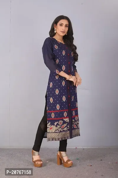 Fancy Cotton Silk Kurti for Women-thumb2