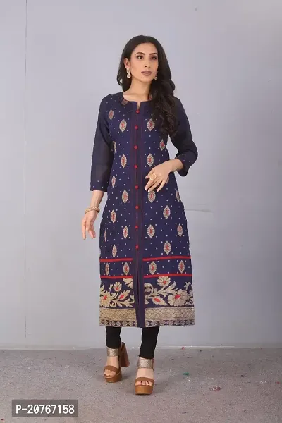 Fancy Cotton Silk Kurti for Women-thumb5