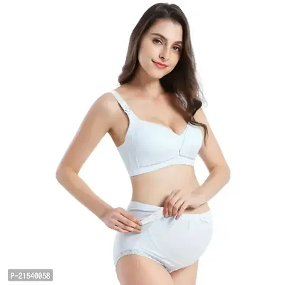 Stylish Cotton Bra And Panty Set For Women-thumb0