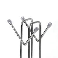 S. K. Stainless Steel Cup Holder/Cup Hanger/Cup Rack(Upto 12 Cups)(Size:-12.5 * 12.5 * 40.5 cm)-thumb3