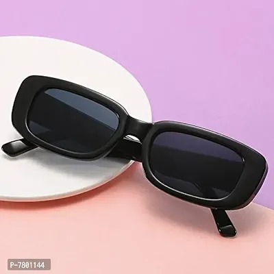 Trendy Unisex Black Sunglasses-thumb0