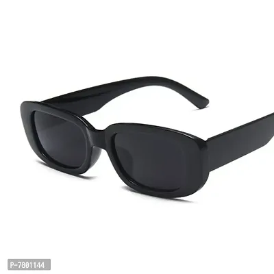 Trendy Unisex Black Sunglasses-thumb2