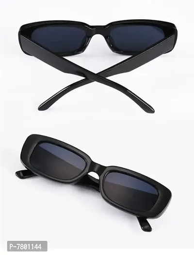 Trendy Unisex Black Sunglasses-thumb3