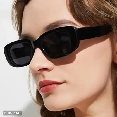 Trendy Unisex Black Sunglasses-thumb5