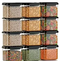 Useful Plastic Jars And Containers Pack Of 12-thumb2