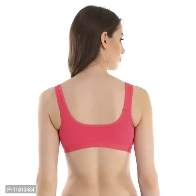 Womens Sports Bra Seamless Racerback Removable Padded Support Yoga