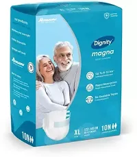 Romsons Dignity Magna Adult Diaper, Size-Extra Large, Waist Size 48 - 57, (Pack of 3) Adult Diapers - XL-thumb1