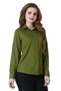 Trendy Crepe Casual Regular Fit Shirt For Women-thumb2