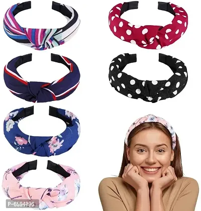 LACE IT Knotted Hair Bands For Girls/women any occasi Hair Band (Multicolor)