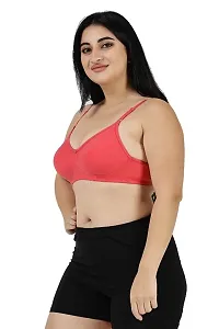 Classic Cotton Blend Solid Bras for Women-thumb4