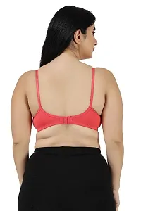 Classic Cotton Blend Solid Bras for Women-thumb2