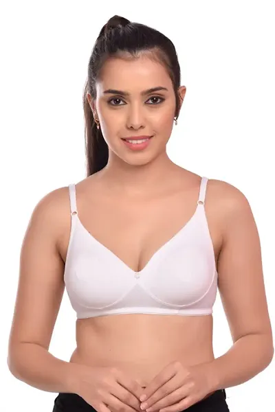 Classic Blend Solid Bra for Women