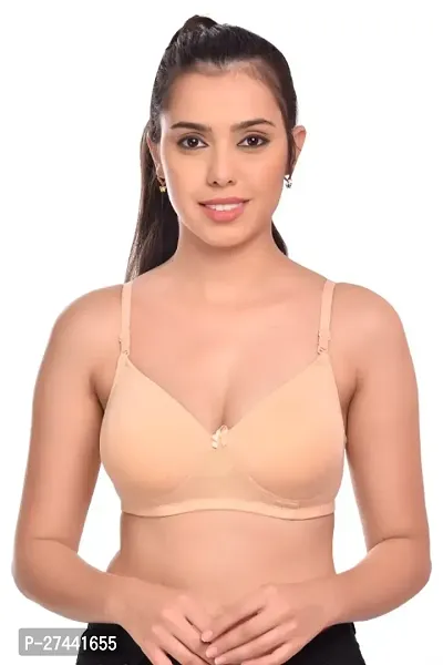 Classic Cotton Blend Bras for Women-thumb0