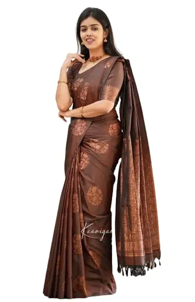 Women Stylish Georgette Self Pattern Saree with Blouse piece