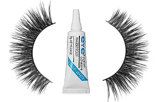 Beauty Makeup Natural Long False Eyelashes 10 Pairs, Free Eye Glue-thumb3