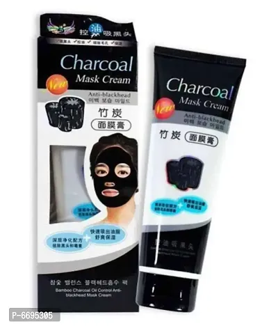 Trendy Charcoal Charcoal Face Masks Face Mask Cream 130 Gm-thumb0