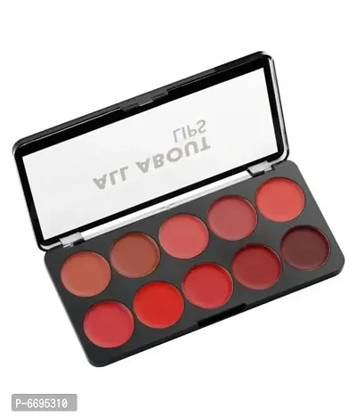 Trendy Beauty All About Lips Matte Lip Palette 10 Colours