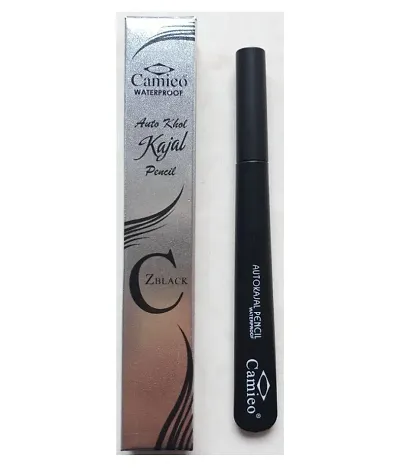 Long Lasting Deep Black Kajal With Makeup Essential Combo