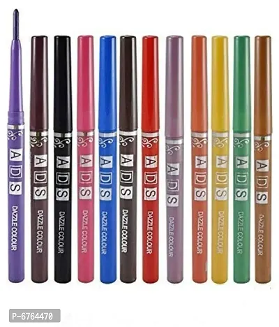 Ads Dazzle Multicolor Pencil Eyeliner Black 12 G-thumb0