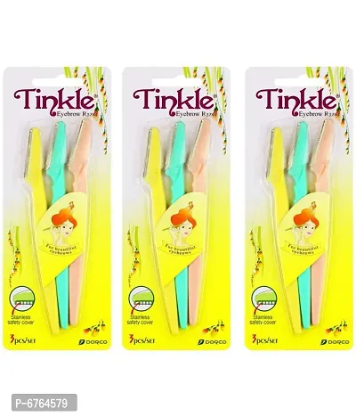 Rtb Tinkle Eyebrow Manual Razor 1 Blade 3 Pcs Pack Of 3