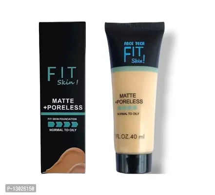 Fit Skin Liquid Foundation Matte + Pore less Normal To Dry.