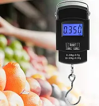 Electronic Balance Digital Hanging Luggage Fishing Hook Scale 50 Kg Backlight LCD Display Screen (Multicolor) 1Pc-thumb4