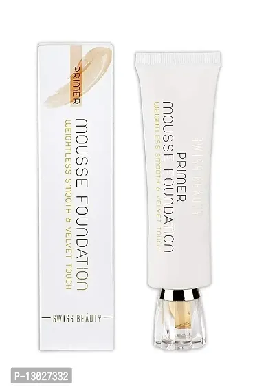 ClubComfort� Beauty Primer Mousse Foundation Weightless Smooth & Velvet Touch Multi color-thumb2