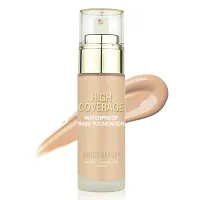 ClubComfort� Beauty High Coverage Waterproof Base Foundation Multicolor With Makeup Sponge Puff-thumb3