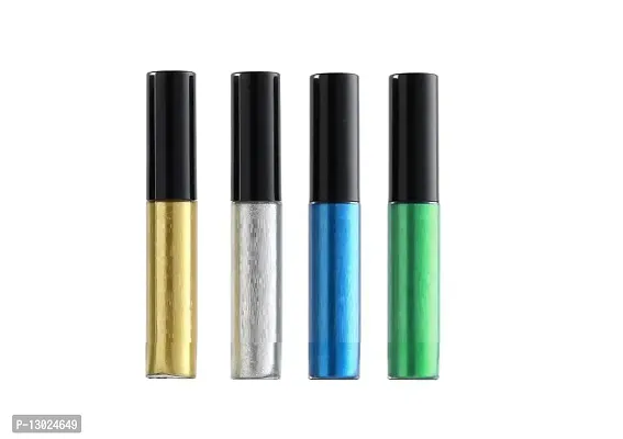 ClubComfort� Beauty Glitter Liquid Eyeliner Gold, Blue, Green Pack of 4,