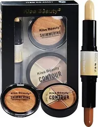 ClubComfort? Beauty Beauty Face 3in1 Contour Kit 23001 Concealer 34 GM-thumb1