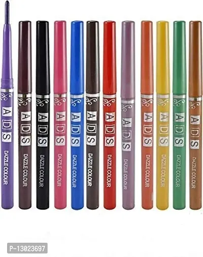 ClubComfort Beauty Pro-Dazzle Color Eye and Lip Liner Pencil Dual Use 5 Gm (Multicolor)