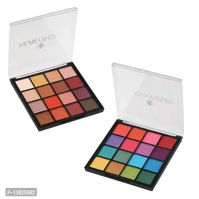 ClubComfort Beauty Hilary Rhoda Eyeshadow Palette Combo of 2