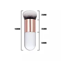 New Chubby Pier Foundation Brush Flat Cream Makeup Brushes Professional Cosmetic Make-up Brush-thumb3