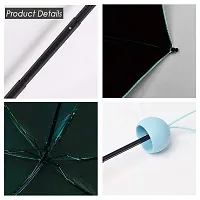 Generic Regular Wants Mini Cute Light and Small Capsule Umbrella with Cute Capsule Case (Sky Blue)-thumb3