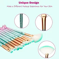 ClubComfort Eye Makeup Brushes Mermaid Eye Brush 10 pcs Set-thumb4