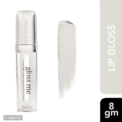 ClubComfort? Liquid Makeup Sindoor Waterproof Red/Maroon and Gloss Me Transparent Color Supreme Shine Lip Gloss ~ 8ml-thumb3