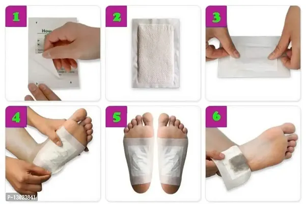 Doershappy Kinoki detox foot pads - Pack of 1(10 pads)-thumb4