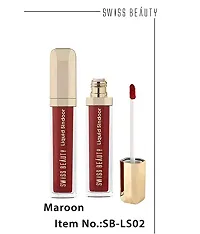 ClubComfort� Beauty Combo of Sindoor + Matte Me Lipstick + 18 Color Eyeshadow-thumb1