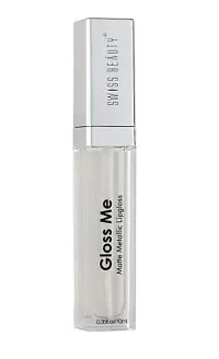 ClubComfort? Liquid Makeup Sindoor Waterproof Red/Maroon and Gloss Me Transparent Color Supreme Shine Lip Gloss ~ 8ml-thumb3