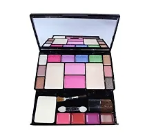 ClubComfort? Combo of 6171 Eye Shadow Makeup Kits with 5 Pcs Brush and 2 Pcs Sponge Puff-thumb1