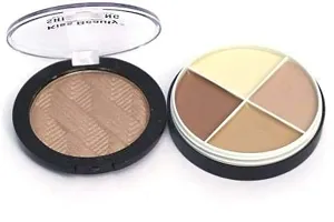 ClubComfort? Beauty Beauty Face 3in1 Contour Kit 23001 Concealer 34 GM-thumb3