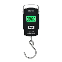 Portable Luggage Hanging Weighing Scale 50KG With COB Metal Body Torch 3 Modes-thumb1