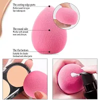 Clubcomfort Mini Mushroom Foundation Base Brush And Makeup Blender (Colour May Vary)-thumb3