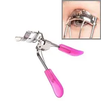 Lenon Beauty False Eyelashes with Eyelash Glue and Eyelash Curler (Black, 5 Pieces)-thumb2