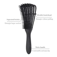 Detangling Brush Multifunctional Octopus Hair Comb Scalp Massager for Natural Hair for Women Afro Textured America 3a to 4c Kinky Wavy Curly Coily Thick Long Hair (Multicolored)-thumb1