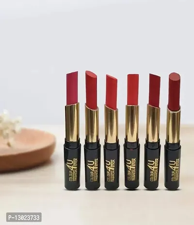 ClubComfort? Colour 4 U Lipstick Set of 6 with 36 Hrs Eyeliner-thumb5