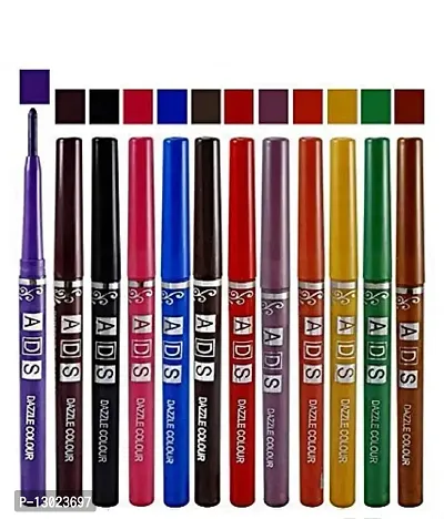 ClubComfort Beauty Pro-Dazzle Color Eye and Lip Liner Pencil Dual Use 5 Gm (Multicolor)-thumb2